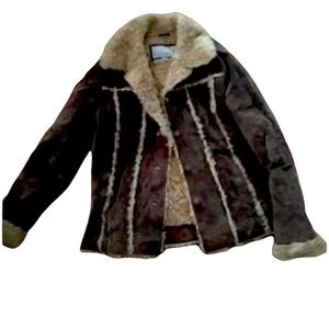 Women’s Fur Lined Suede Coat